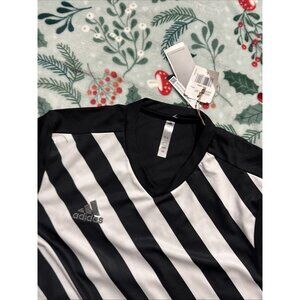 Adidas Entrada 22 Jersey Black & White Men’s Size Large Soccer Football